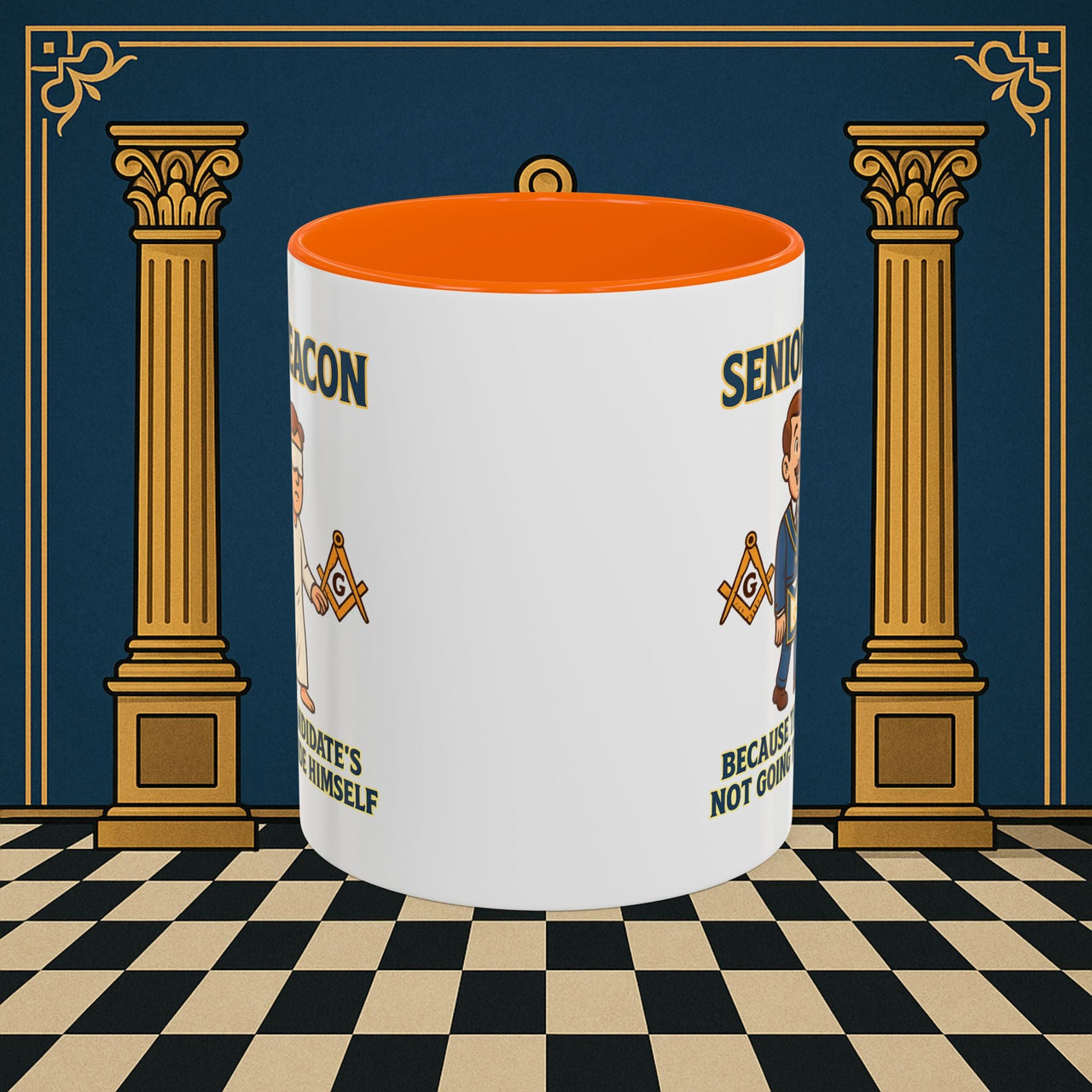 Masonic Mugs - Guiding Light - Senior Deacon Printify