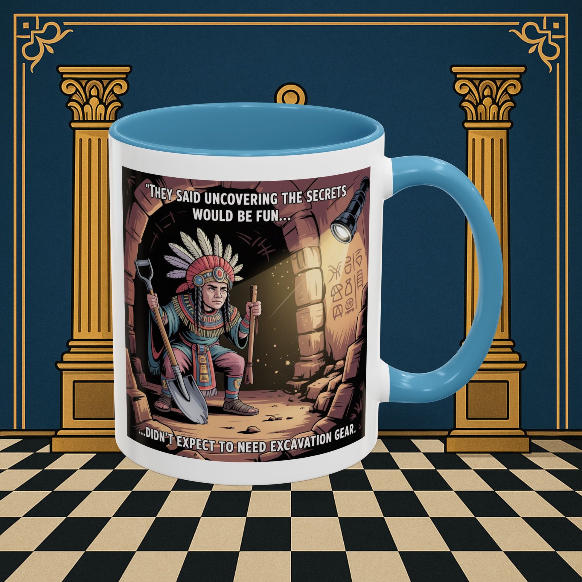 Masonic Mugs - Dig Happens - Royal Arch