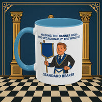 Masonic Mugs - Banner and Barrel - Provincial Standard Bearer Printify