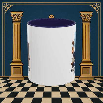 Masonic Mugs - Masonic Majesty - Senior Warden Printify
