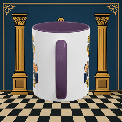 Masonic Mugs - Masonic Tea Party - Steward Printify