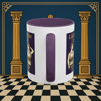 Masonic Mugs – Ladies of the Lodge: Grace, Strength & Support (Accent Coloured 11oz Mug) Printify