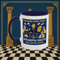 Masonic Mugs - Leadership Labyrinth - Worshipful Master Printify