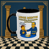 Masonic Mugs - Lodge Mentor Guidance: Masonic Ritual Instruction, Lodge Mentor Printify