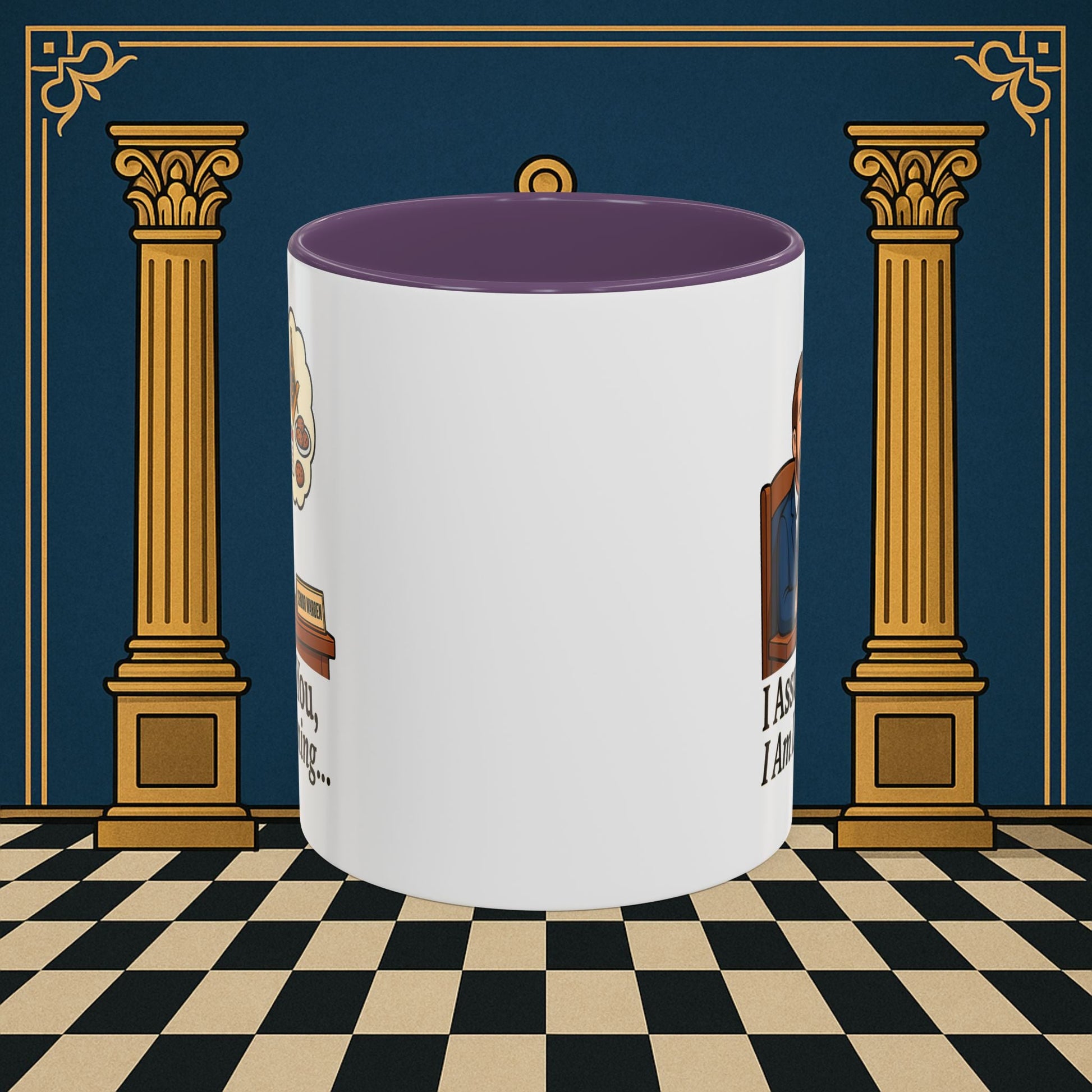 Masonic Mugs - Masonic Musings - Senior Warden Printify