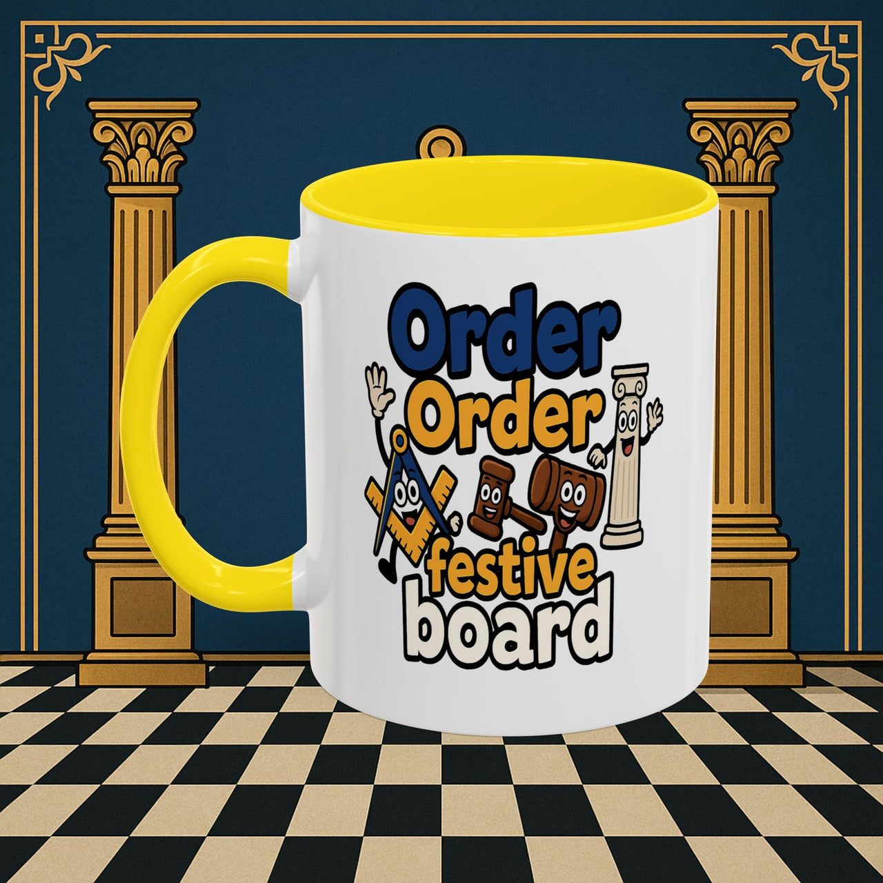 Masonic Mugs - Order Festive Board Printify