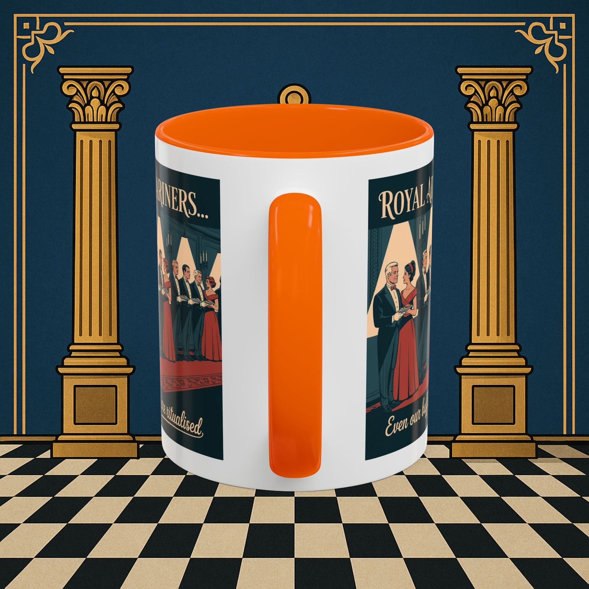 Masonic Mugs - Synchronized Service - Royal Ark Mariners Printify