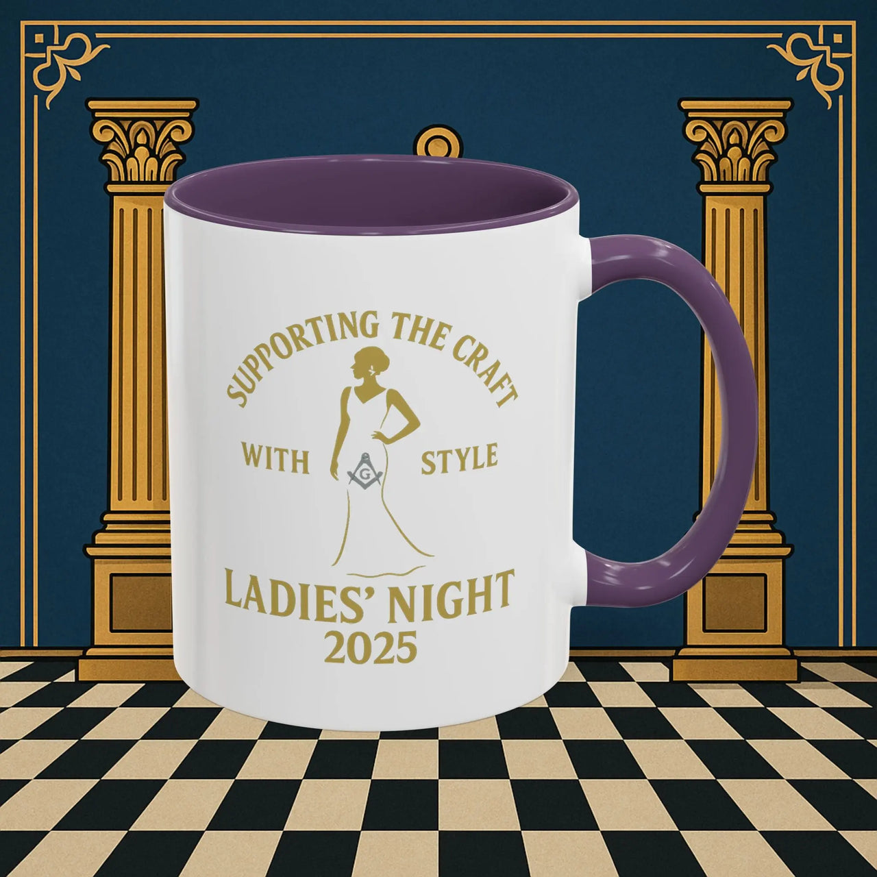 Masonic Mugs – Supporting the Craft With Style (Ladies’ Night 2025), [...] Printify