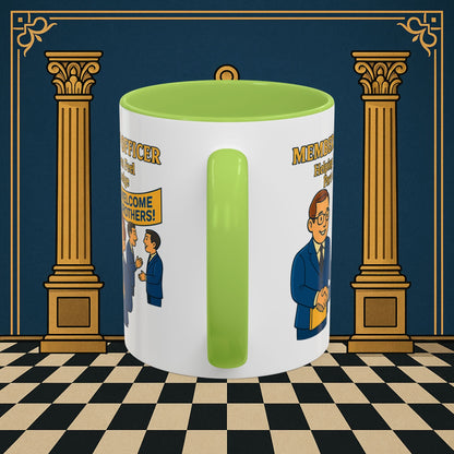 Masonic Mugs - Brotherhood Welcome - Membership Secretary Printify