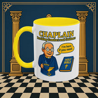 Masonic Mugs Ready to Go - Comfort in Faith - Chaplain Printify