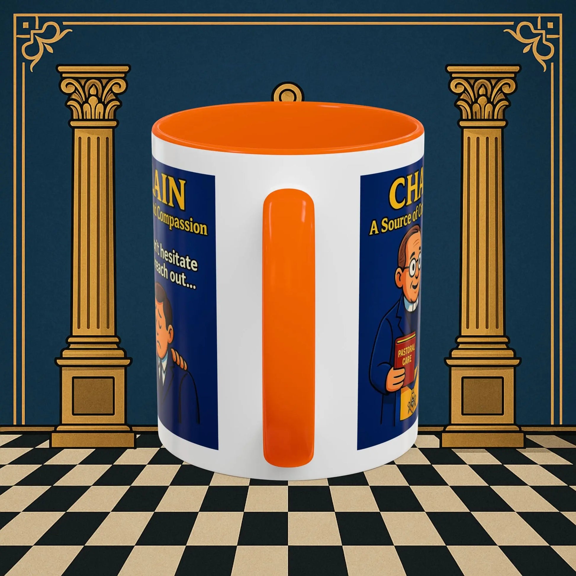 Masonic Mugs - Healing Hearts - Chaplain Printify