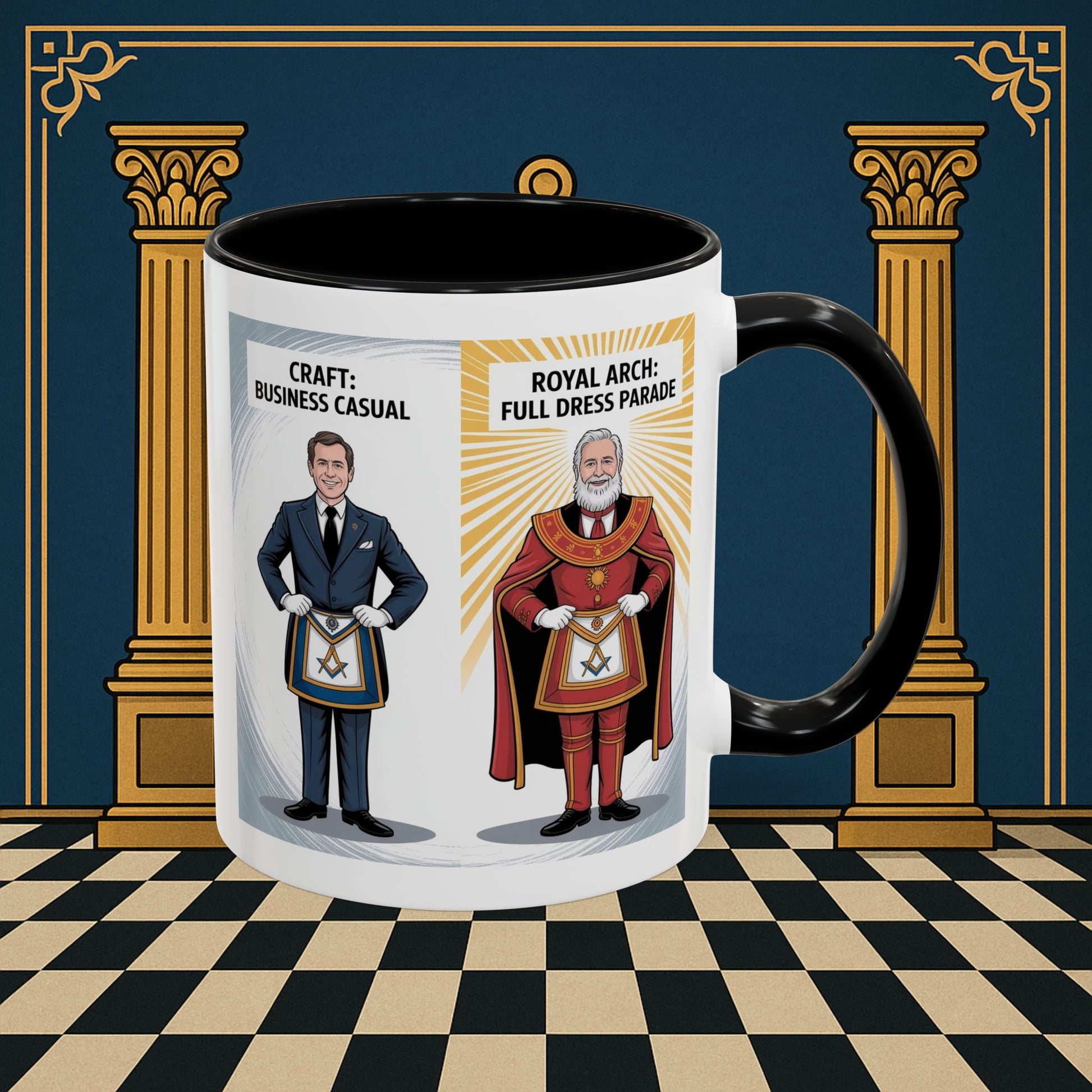 Masonic Mugs - Masonic Dress Code Decoded - Royal Arch