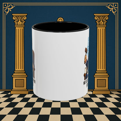 Masonic Mugs - Masonic Majesty - Senior Warden Printify