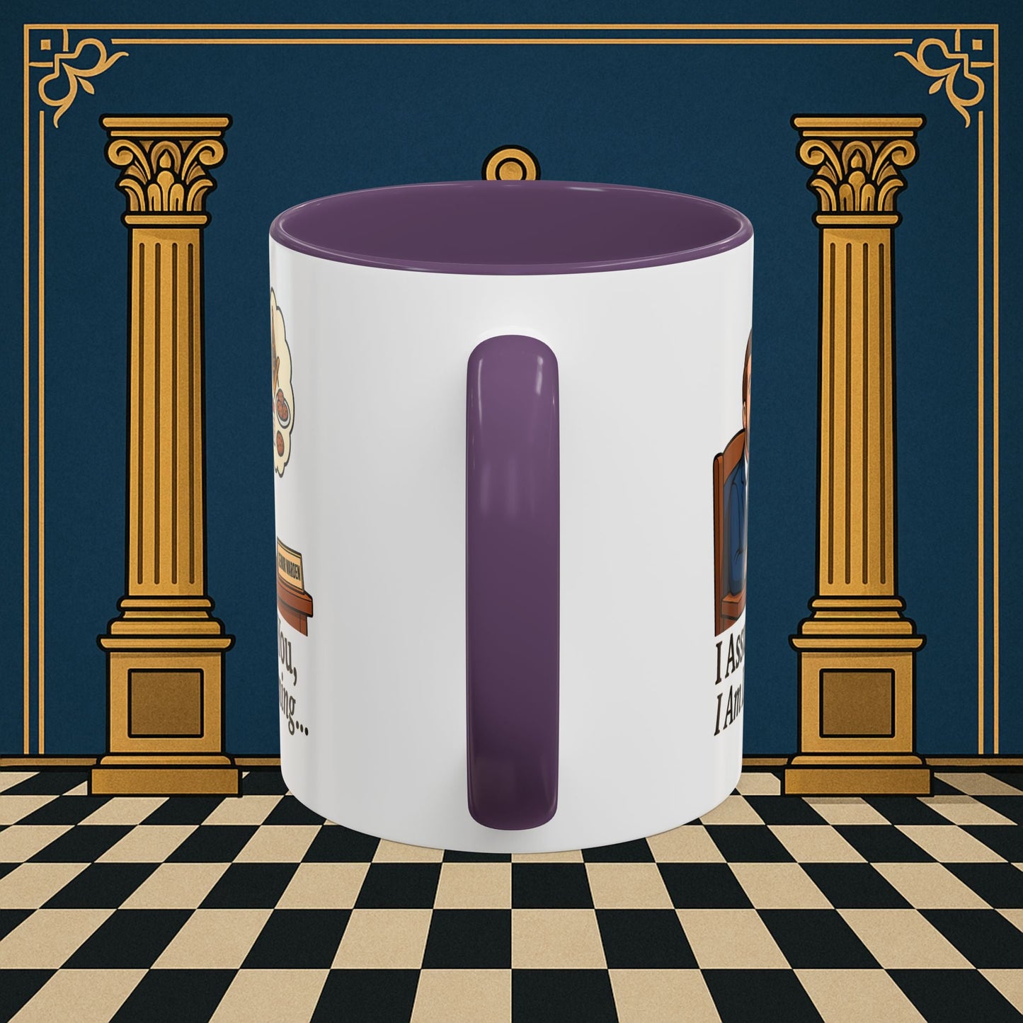 Masonic Mugs - Masonic Musings - Senior Warden Printify