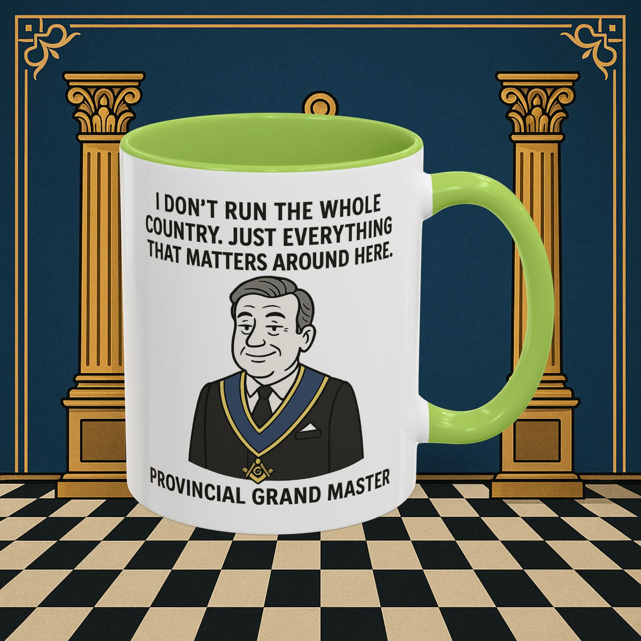 Masonic Mugs - Local Influence - Provincial Grand Master Printify