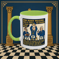 Masonic Mugs Ready to Go – How Many Masons? (Accent Coloured 11oz Mug) Printify