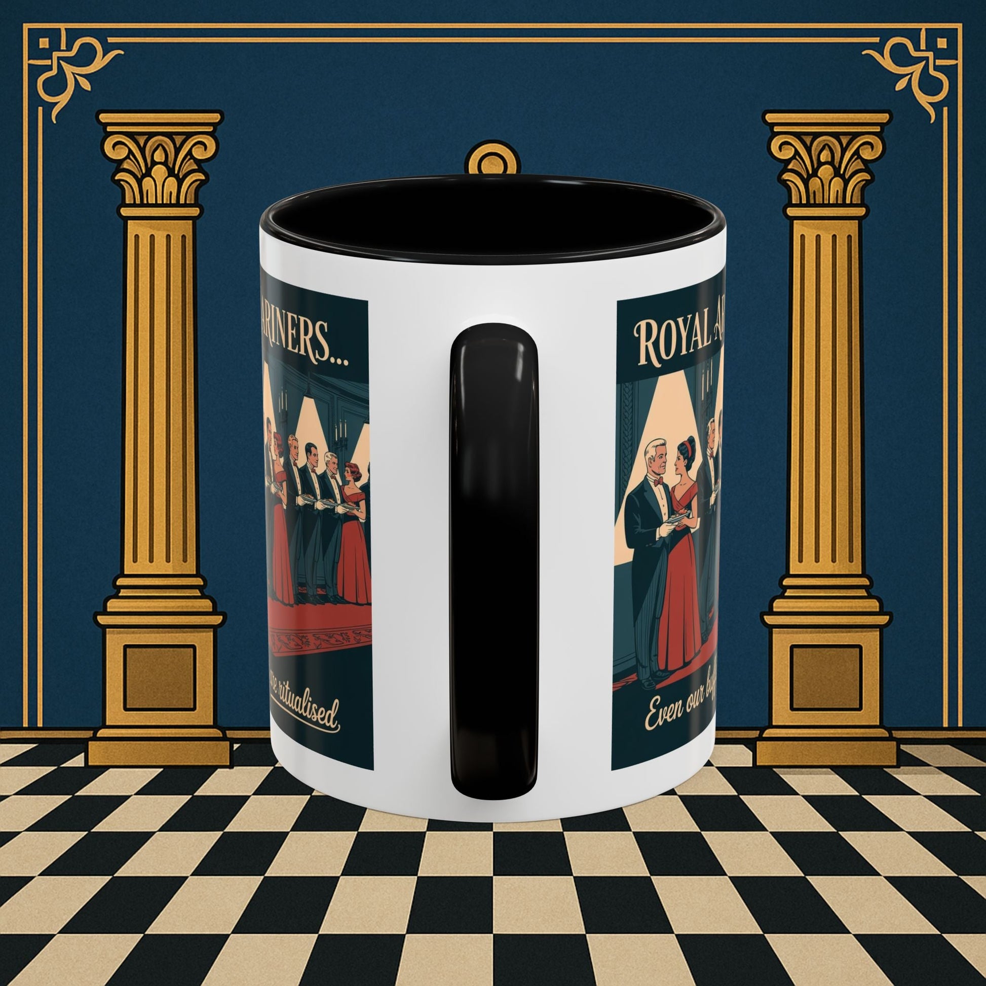 Masonic Mugs - Synchronized Service - Royal Ark Mariners Printify