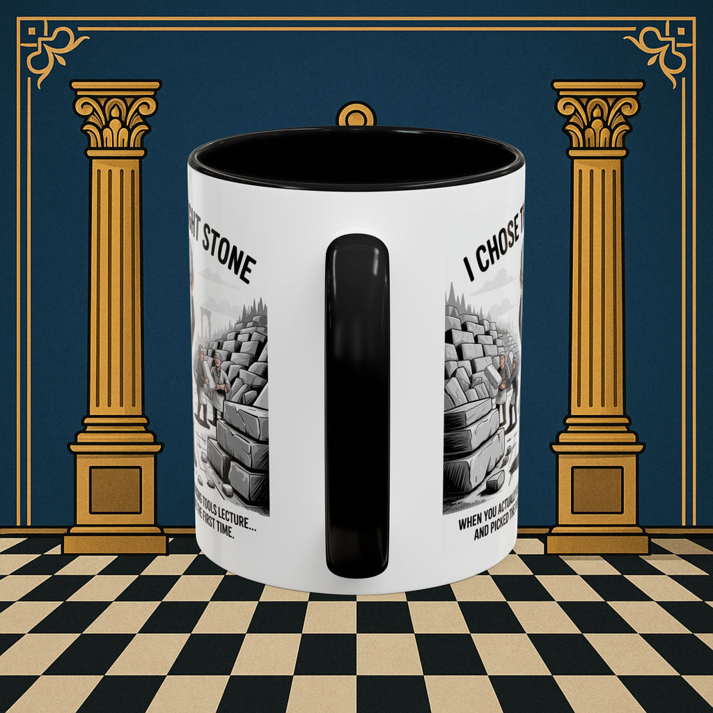 Masonic Mugs - Stone Selection Success - Mark Masonry