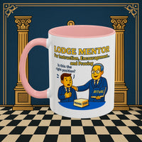 Masonic Mugs - Lodge Mentor Guidance: Masonic Ritual Instruction, Lodge Mentor Printify