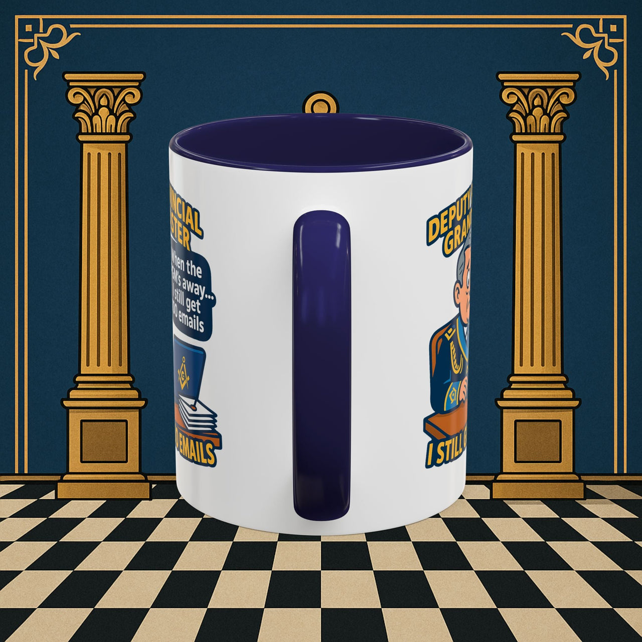 Masonic Mugs - Email Overload - Deputy Provincial Grand Master Printify