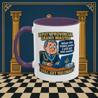 Masonic Mugs - Email Overload - Deputy Provincial Grand Master Printify
