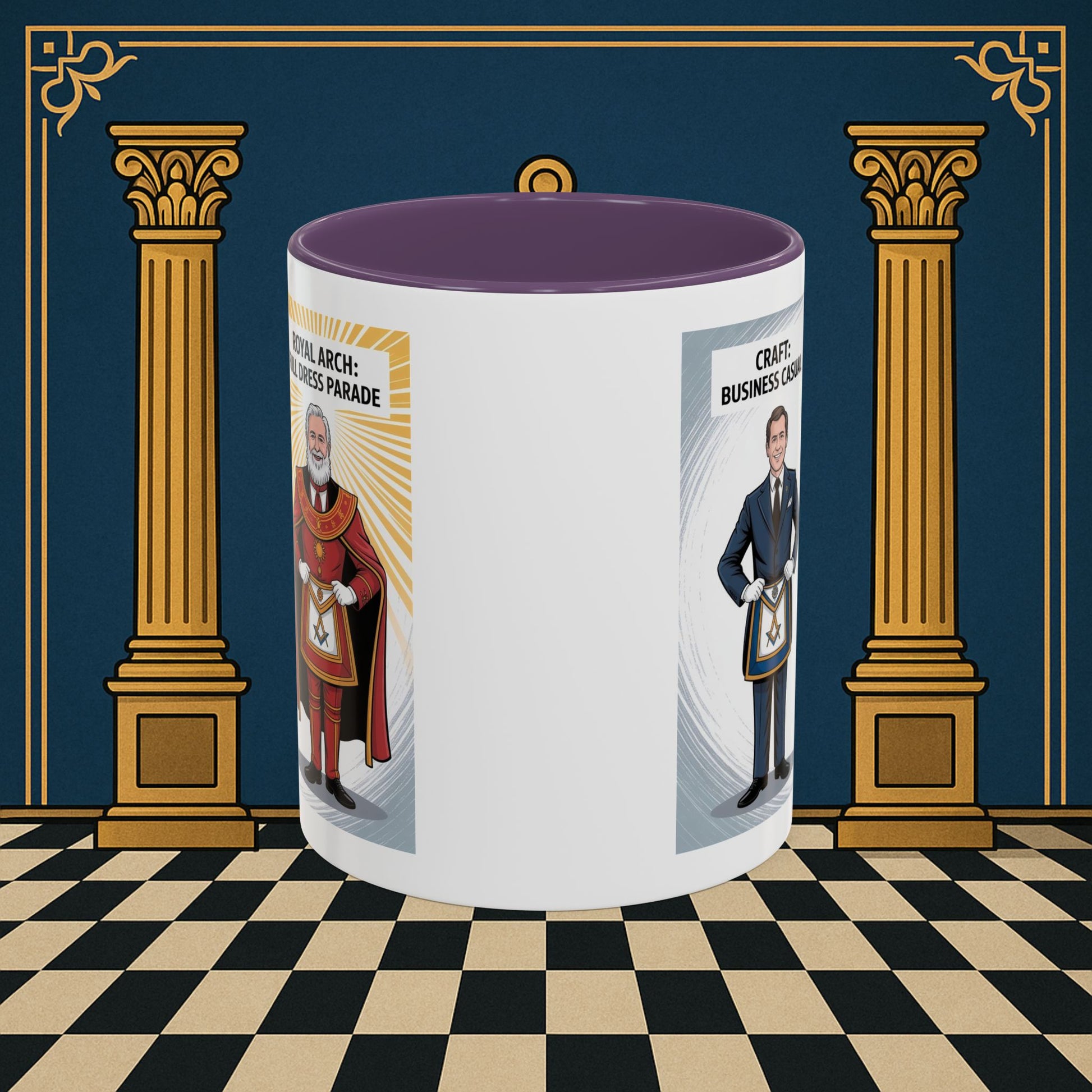 Masonic Mugs - Masonic Dress Code Decoded - Royal Arch