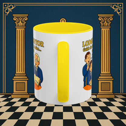 Masonic Mugs - Lodge Mentor: Fraternal Ritual Guidance, Lodge Mentor Printify