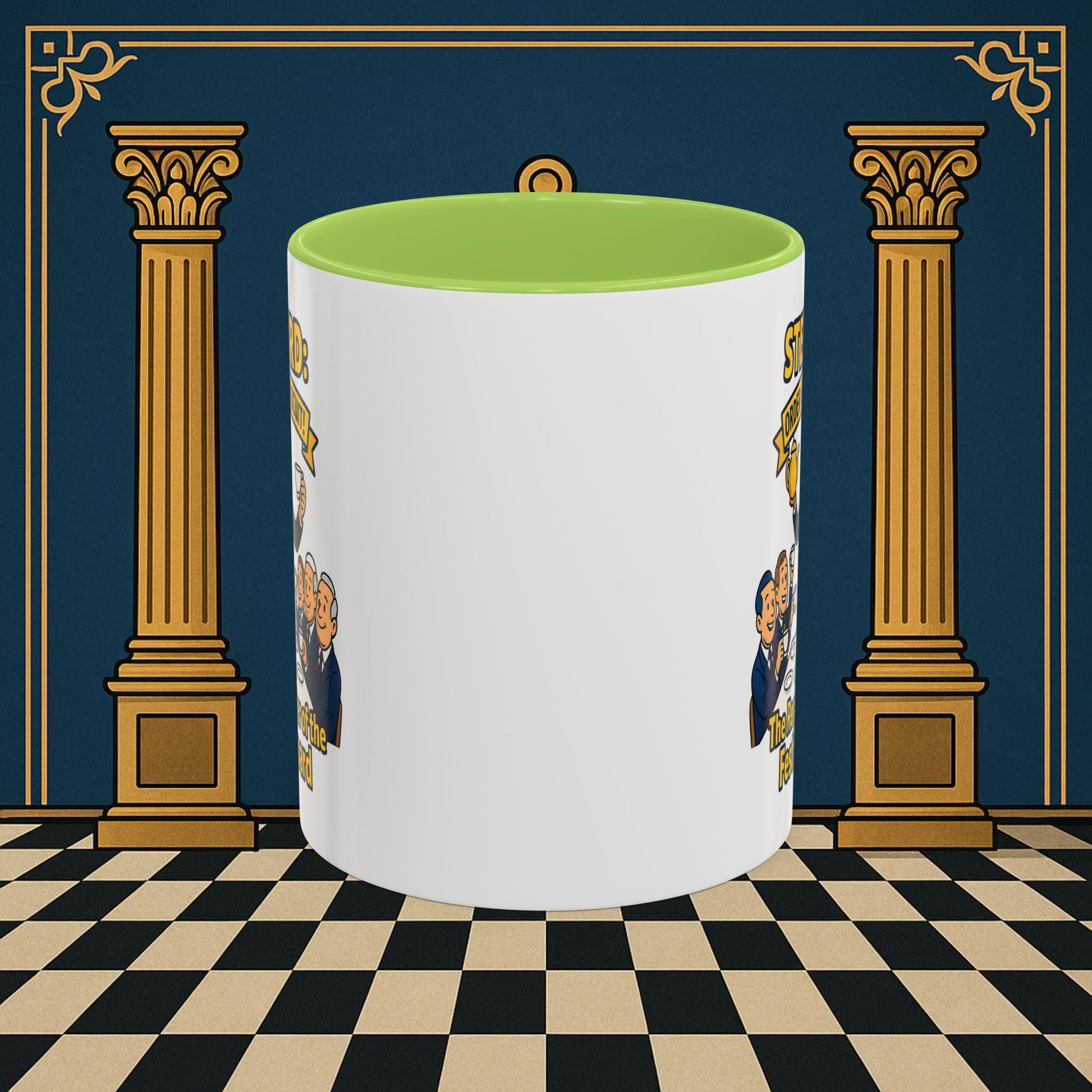 Masonic Mugs - Masonic Tea Party - Steward Printify