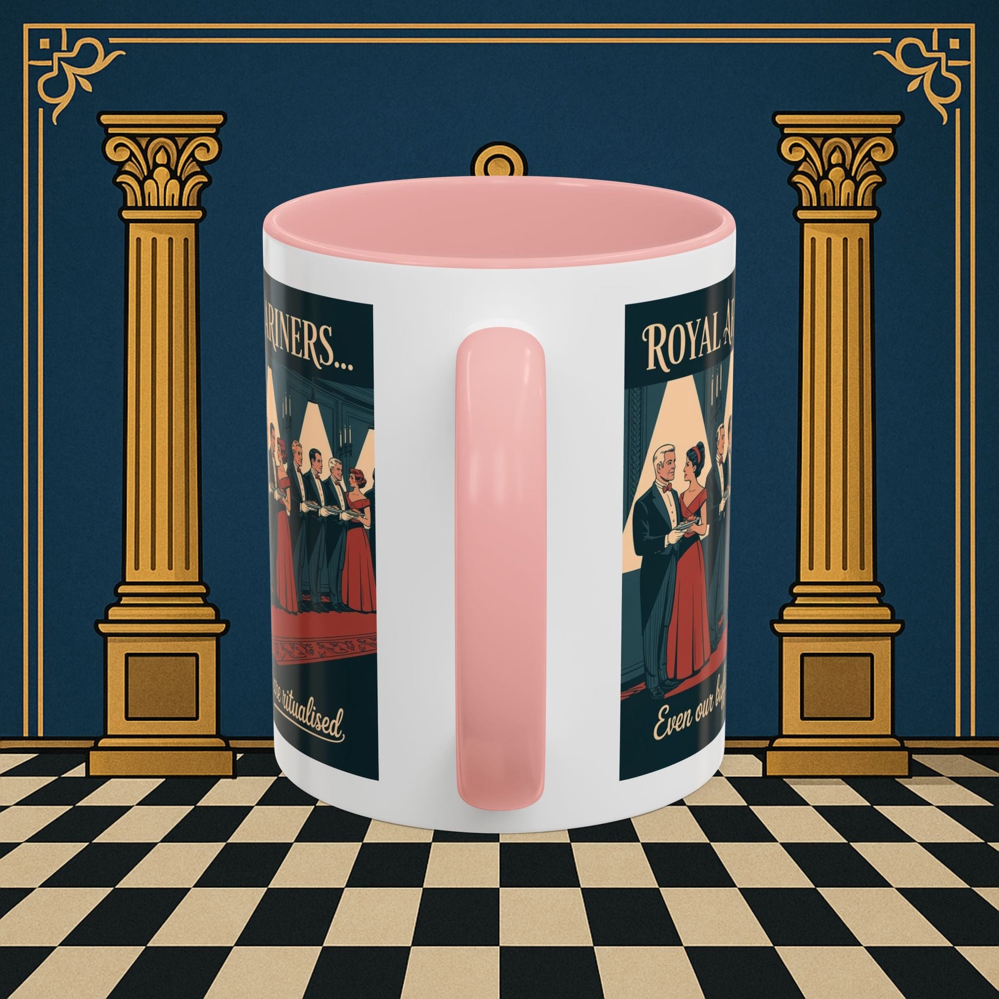 Masonic Mugs - Synchronized Service - Royal Ark Mariners Printify