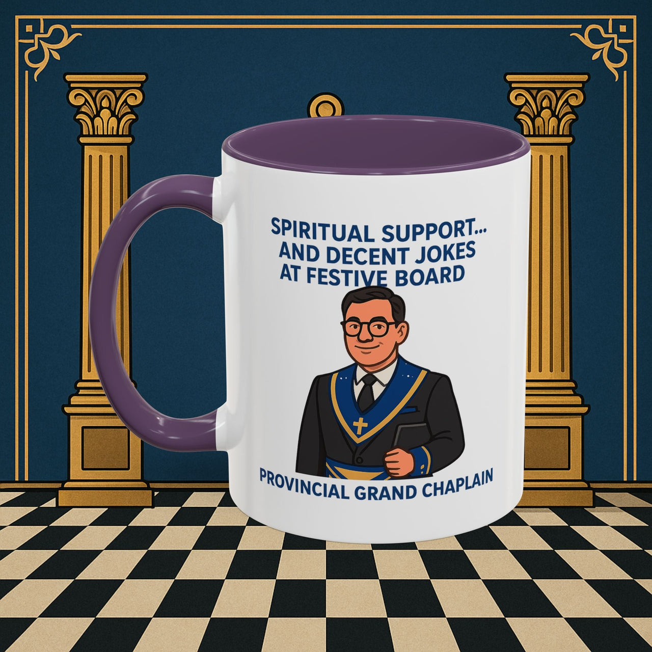 Masonic Mugs - Divine Humor - Provincial Grand Chaplain Printify