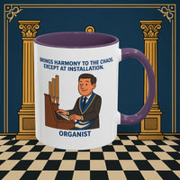 Masonic Mugs - Harmony Amid Chaos - Provincial Organist Printify