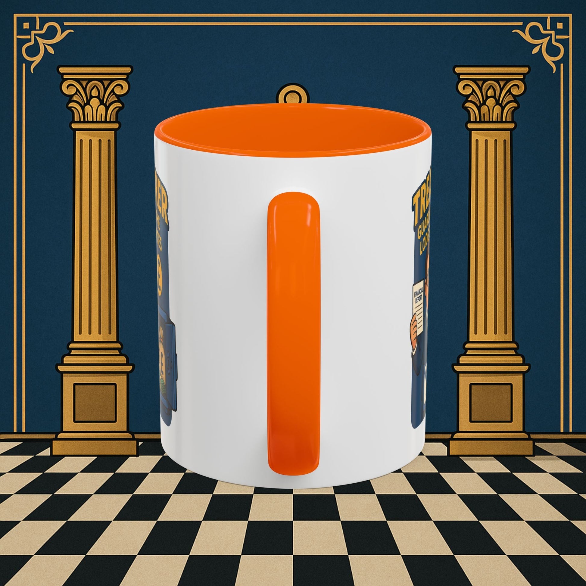 Masonic Mugs - Masonic Money Master - Treasurer Printify
