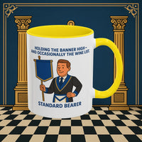 Masonic Mugs - Banner and Barrel - Provincial Standard Bearer Printify
