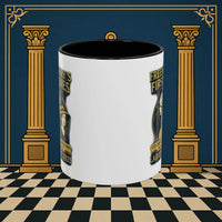 Masonic Mugs Ready to Go – Freemasonry’s First Ladies – Ladies’ Night 2025 (Accent Coloured 11oz Mug) Printify