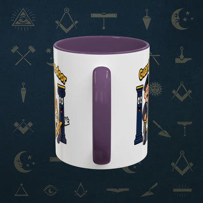 Masonic Mugs - Guarding the Door - Tyler Printify