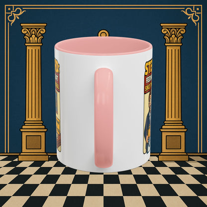 Masonic Mugs - Feeding Freemasonry's Fellowship - Steward Printify