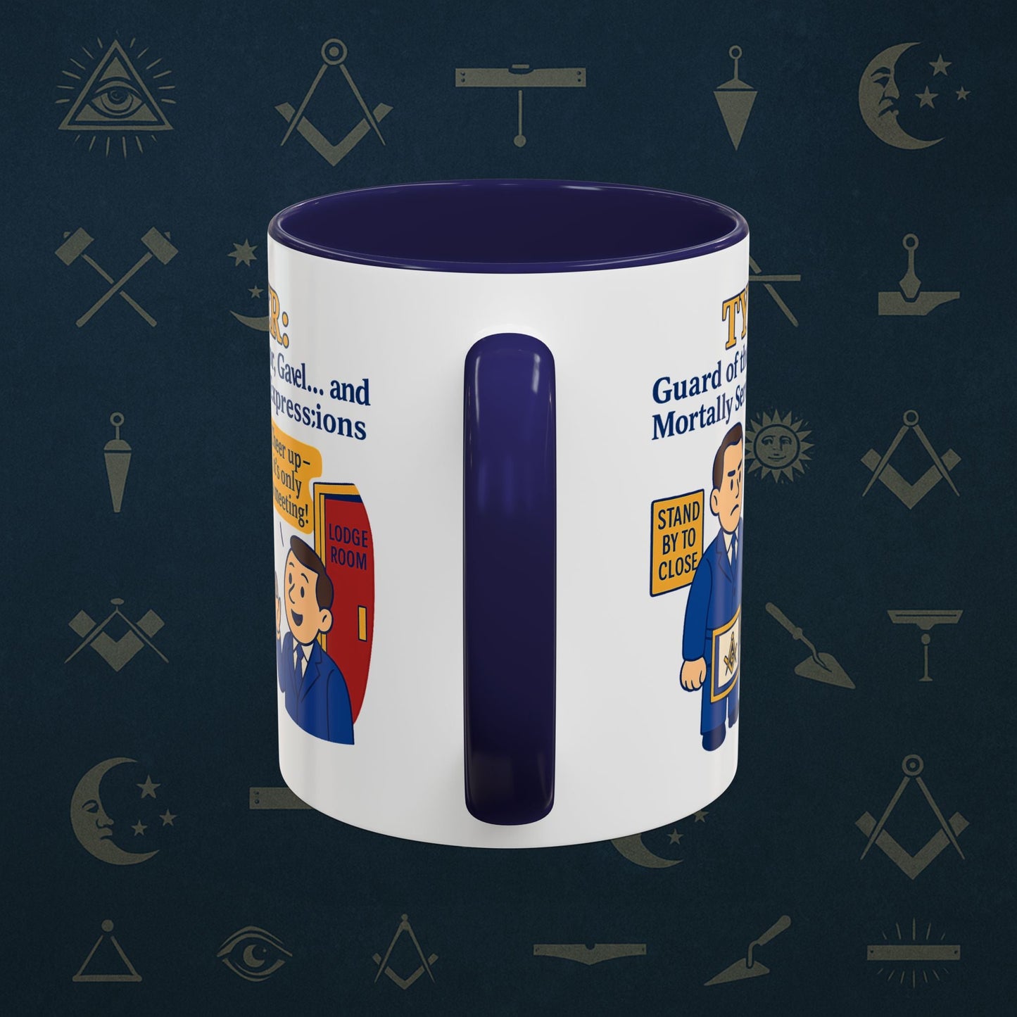 Masonic Mugs - Masonic Mysteries - Tyler Printify