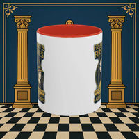 Masonic Mugs Ready to Go – Freemasonry’s First Ladies – Ladies’ Night 2025 (Accent Coloured 11oz Mug) Printify