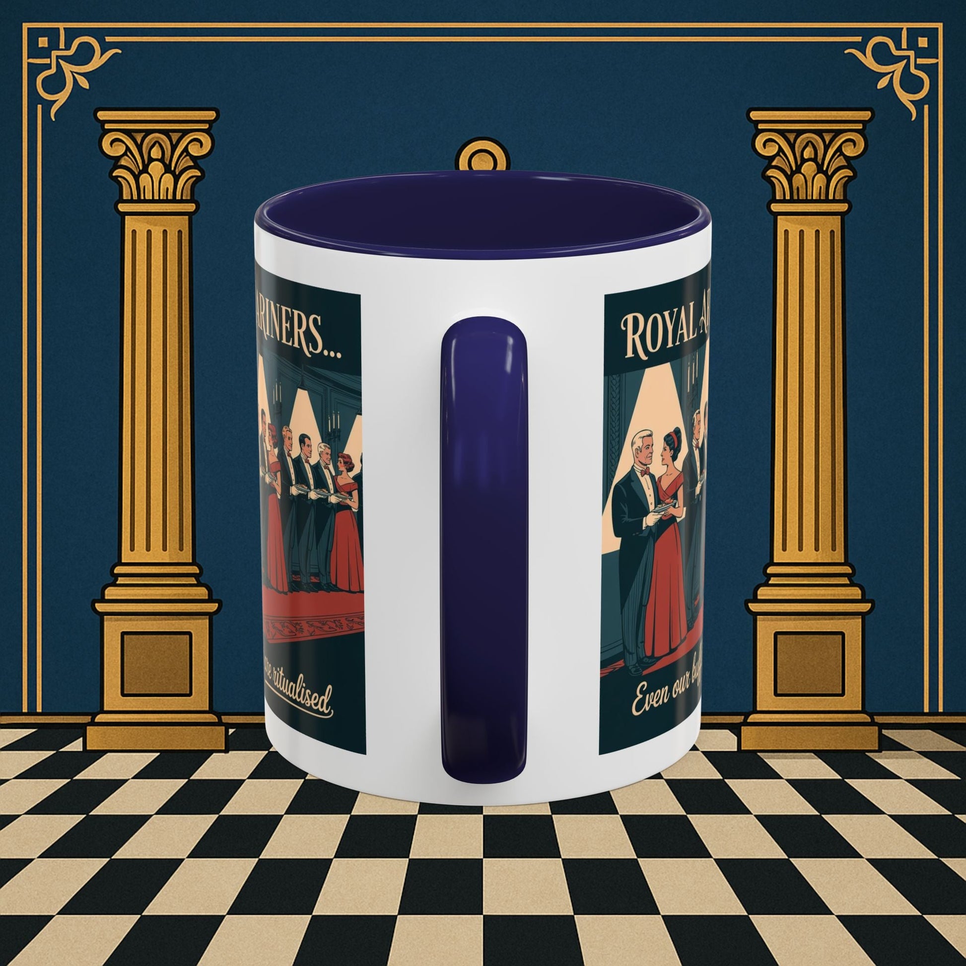 Masonic Mugs - Synchronized Service - Royal Ark Mariners Printify