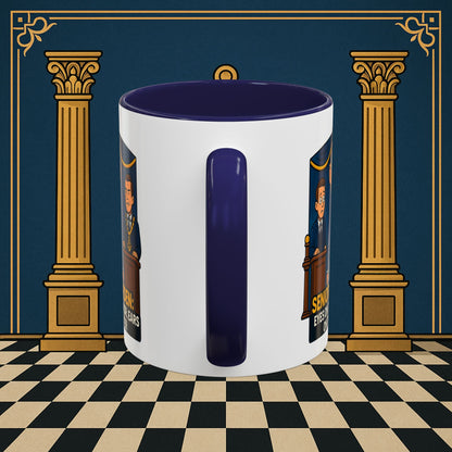 Masonic Mugs - Masonic Watchfulness - Senior Warden Printify