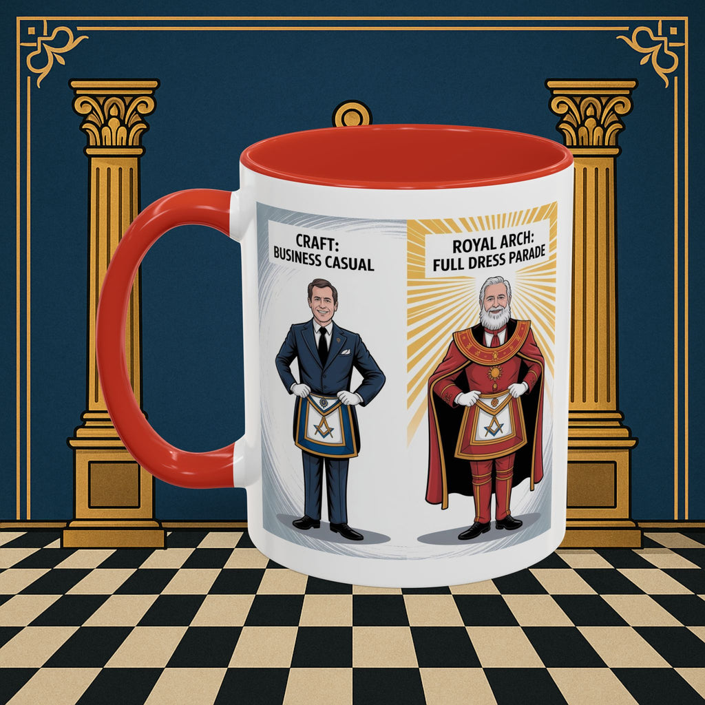 Masonic Mugs - Masonic Dress Code Decoded - Royal Arch