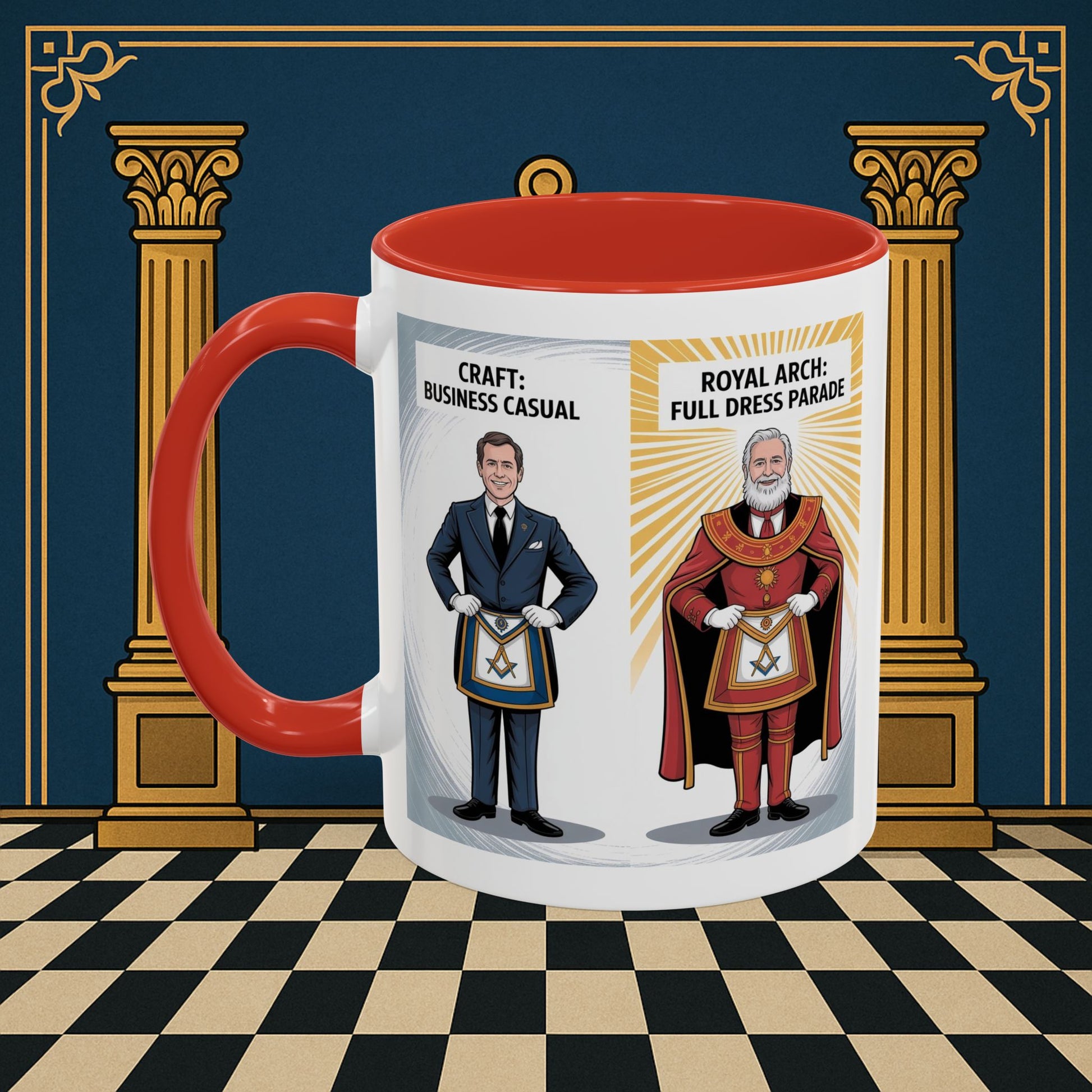 Masonic Mugs - Masonic Dress Code Decoded - Royal Arch