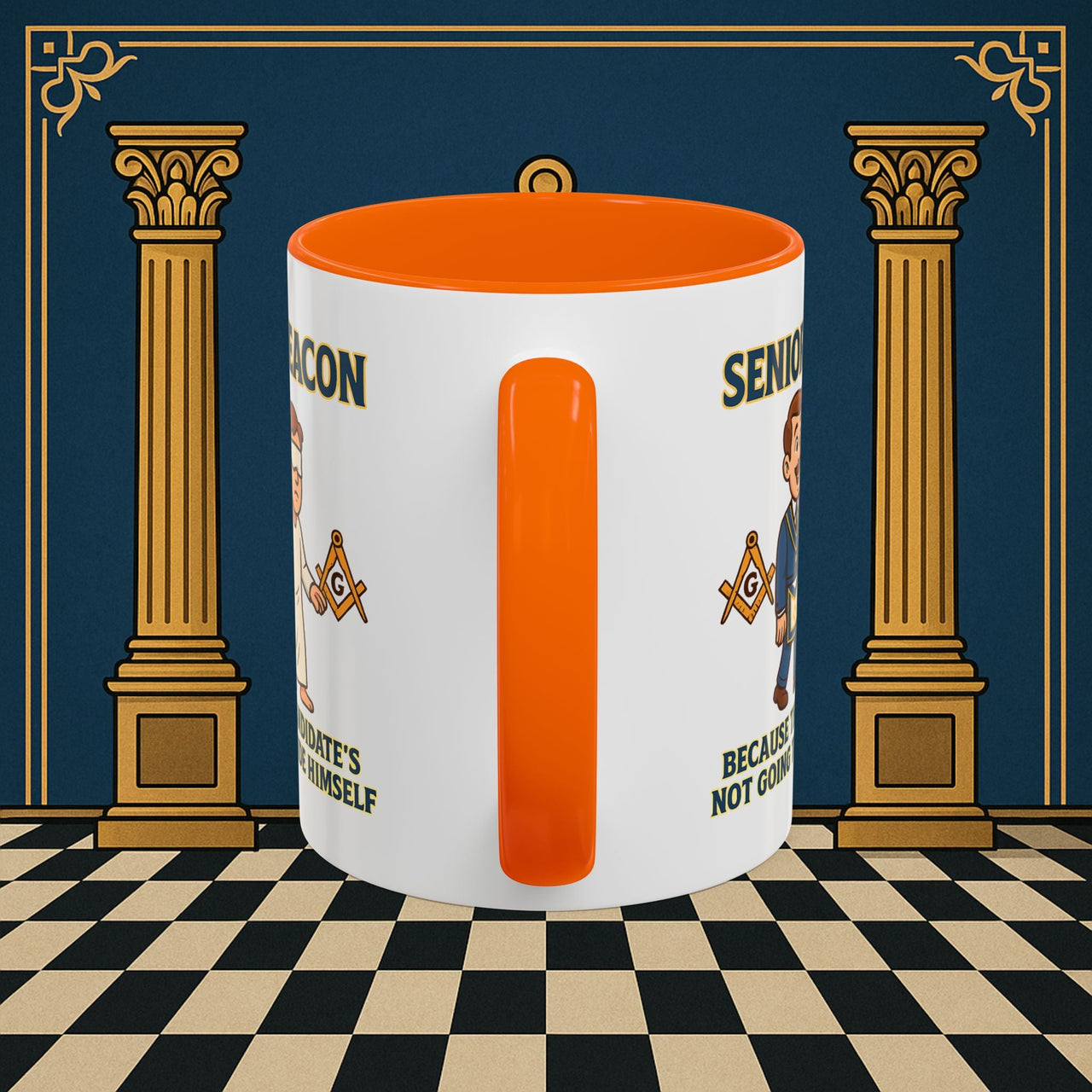 Masonic Mugs - Guiding Light - Senior Deacon Printify