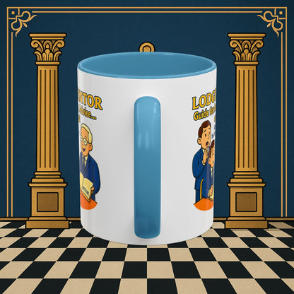 Masonic Mugs - Lodge Mentor: Fraternal Ritual Guidance, Lodge Mentor Printify