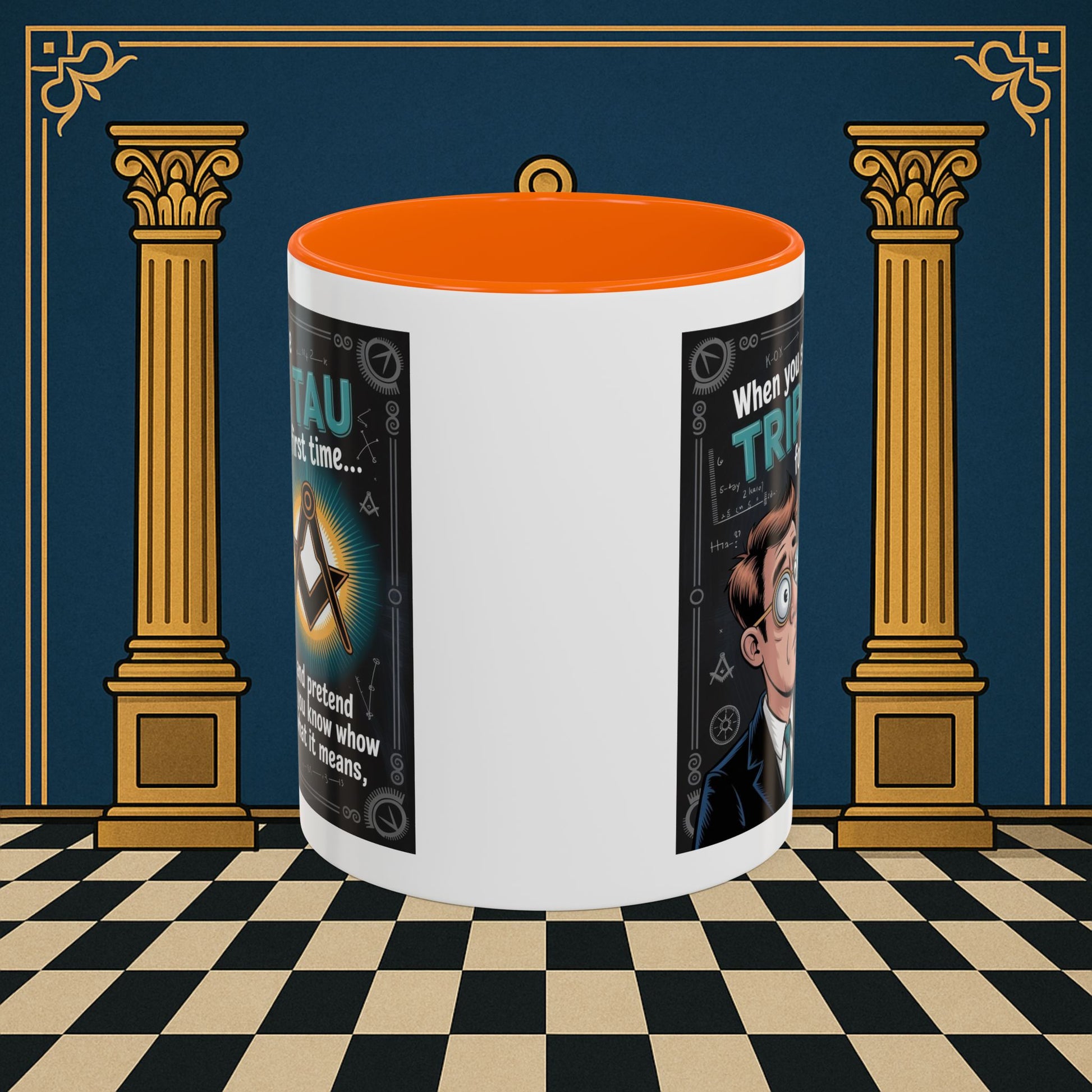 Masonic Mugs - Bewildered by the Tau - Royal Arch