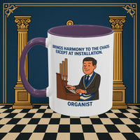 Masonic Mugs - Harmony Amid Chaos - Provincial Organist Printify