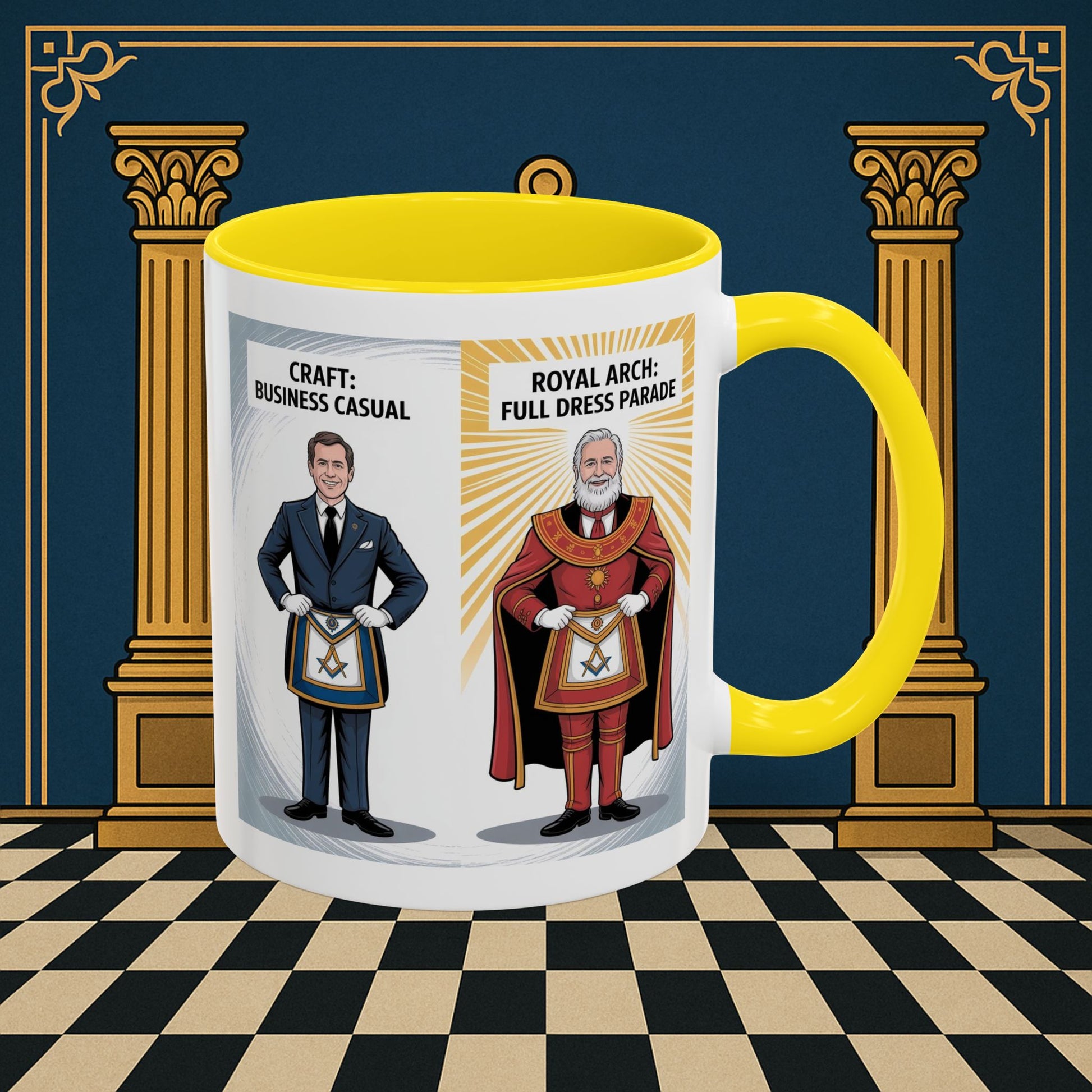 Masonic Mugs - Masonic Dress Code Decoded - Royal Arch