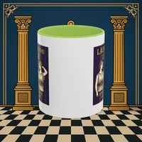 Masonic Mugs – Ladies of the Lodge: Grace, Strength & Support (Accent Coloured 11oz Mug) Printify