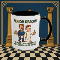 Masonic Mugs - Guiding Light - Senior Deacon Printify