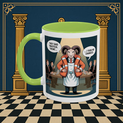 Masonic Mugs - Boardroom Baa - Royal Ark Mariner Printify